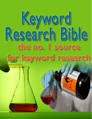 Product picture Keyword Research Bible